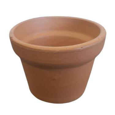 Imagem de Vaso Cachepô Colonial Barro Cerâmica Médio DEC189 - Artesanal
