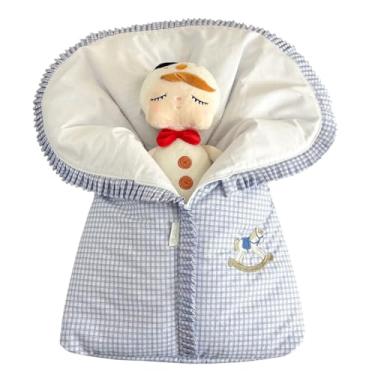 Imagem de Biramar Baby Porta Bebe Estampa Cavalinho De Pau Azul Azul