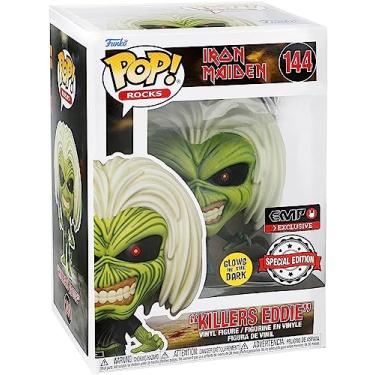 Imagem de Funko Pop! Rocks: Iron Maiden - Glows in the Dark "Killers Eddie" (Hot Topic Exclusive/ Limited 5000 PCS Edition) - 144 ***FUNKOFILIA STORE***