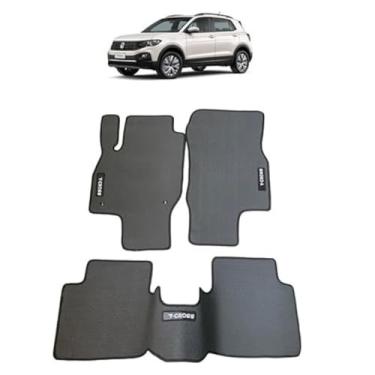 Imagem de Tapete Borracha Personalizado Para Carro – Escolha Para Seu Veículo (T-Cross 2019-2023)