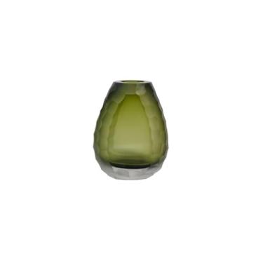 Imagem de VASO DECOR MURANO 14X8X17 CM VERDE ESMERALDA