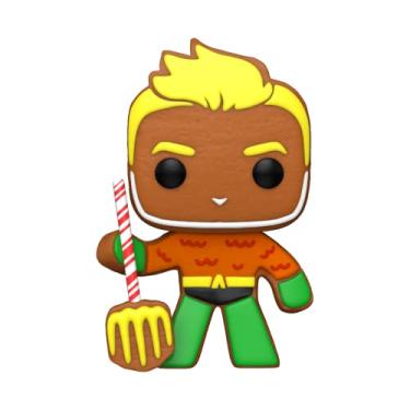 Imagem de Funko Pop Gingerbread Aquaman #445 - Holiday - Natal - Biscoito de Gengibre