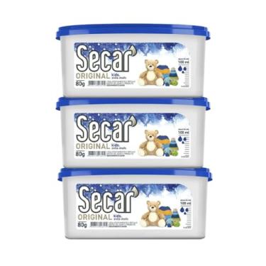 Imagem de Kit 3 Secar Original 80g Antimofo Antiumidade Úmido Mau Cheiro Odor Gaveta Guarda Roupa Cômoda Sapaterira Balcão Piano Banheiro Cozinha (Kids)