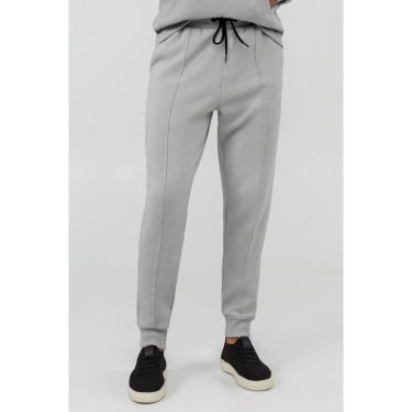 Imagem de Calça Jogger Hangar 33 Moletom Cinza Tam. G-Masculino