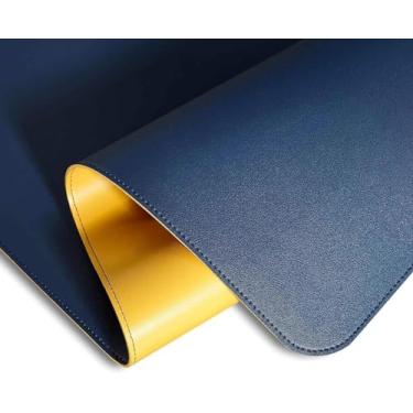 Imagem de Computer Des Mat, Computer Office Dupla Face Impermeável Couro Des Mat Antiderrapante Anti-incrustante Des Mat Laptop Des, 70x170cm/27.56x66.93in