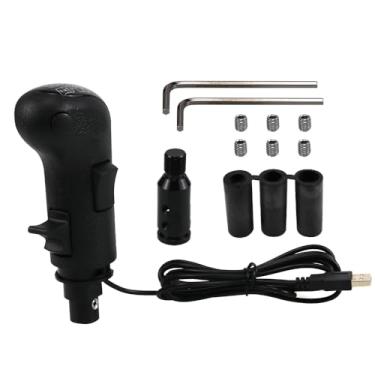Imagem de RYANSTAR RACING Sim Shifter USB compatível com Logitech G29/G27/G25/G920, Thrustmaster TH8A, Fanatec SQ, câmbio de 18 velocidades personalizável com configurações ajustáveis de substituição para ETS2