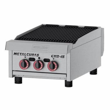 Imagem de Char Broiler em aço Inox a Gás CHB-45 Metalcubas A Gás (GLP) CHB-45