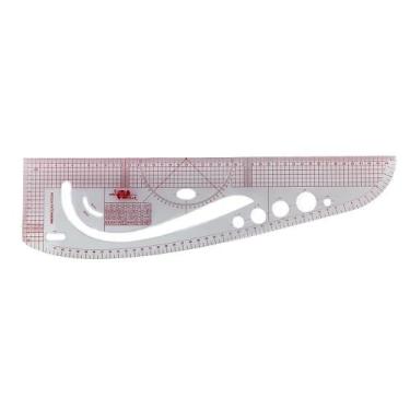 Imagem de Régua de Acrílico Flexível para Modelagem 3 em 1 Artmak - clamak