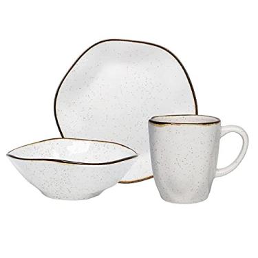 Imagem de Conjunto Lanche, 3 Peças, Tigela 500 ml, Caneca 380 ml e Prato de Sobremesa, Oxford, Ryo Maresias