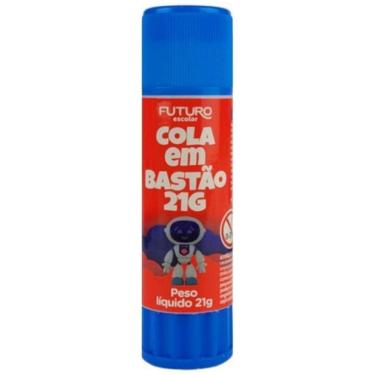 Imagem de Cola Em Bastão Escolar 21 Gramas Kit Com 12 Unidades