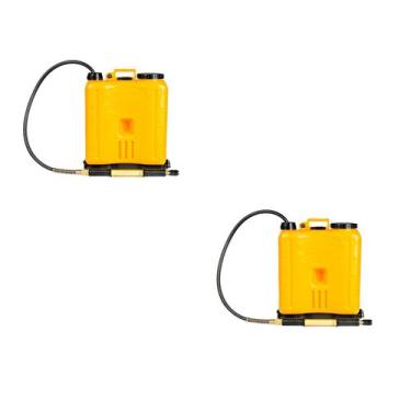 Imagem de 02 Pulverizador Costal Anti-incêndio 22l Amarelo S4 1bar GUARANY