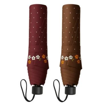 Imagem de KIT 02 Sombrinha fem Al Super Leve Voyagem Verm e Mar 3025