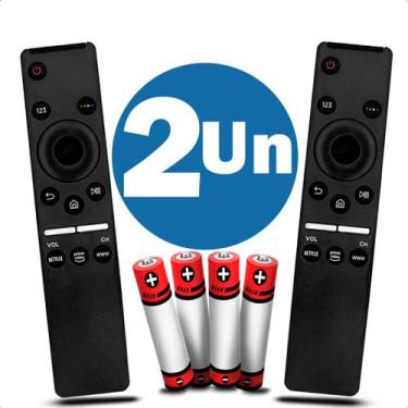 Imagem de Controle Remoto Compatível Com Smart Tv Samsung Teclas Netflix Prime U