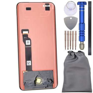 Imagem de Tela digitalizadora sensível ao toque LTPO OLED para Honor Magic5 Pro preta