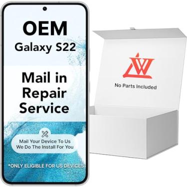 Imagem de LW Serviço de reparo por correio com substituição de tela original para Samsung Galaxy S22 5G 6,1'' Display digitalizador LCD Touch Assembly SM-S901 S901U S901U1 S901B/DS/W/N/0/E