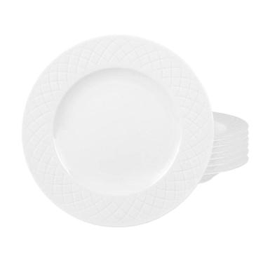 Imagem de Jogo De Pratos Fundo 23Cm 6 Pcs Porcelana Ingrid Tramontina