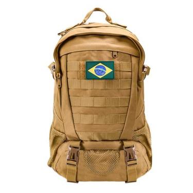 Imagem de Mochila Impermeável Tatica Militar 30 Litros com Resistente Trilha Ar 