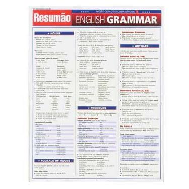 Imagem de Resumão - English Grammar: Inglês Como Segunda Língua - Liliane Arnet