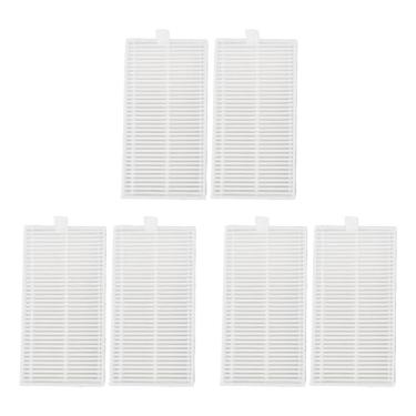 Imagem de Robot aspirador de limpeza Filtros de alta eficiência peças de reposição duráveis ​​para V10 V12 W11 Robô de varredura 6pcs Conjunto