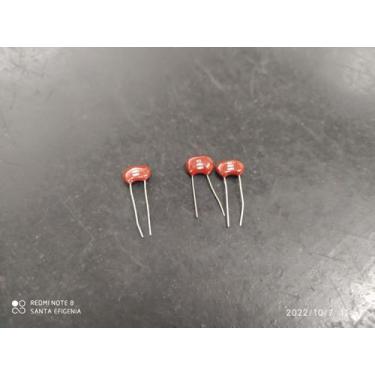 Imagem de 10x Capacitor Mica Prata 390pf/100v 5% Icl