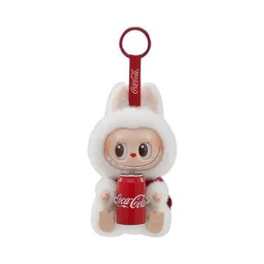 Imagem de Chaveiro Boneca Lafufu Pelúcia Coleção Surpresa Coca Cola - Chaveiro P