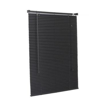 Imagem de Persiana Horizontal Pvc Preta 60 (L) X 80 (A) Cm - Top Flex