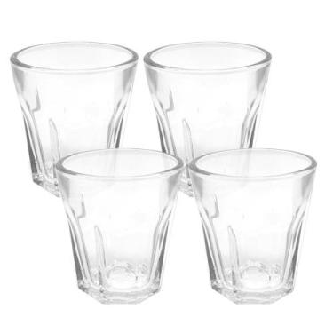 Imagem de Kit 4 Copo Vidro Shot Dose Aperitivo Tequila Cachaça 45ml - CLICK HOUS