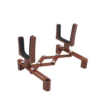 Imagem de LiebeWH Dobrável Violino Stand Titular Ajustável Instrumento Musical Suporte para Full Size Violino