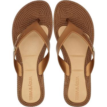 Imagem de Chinelo De Dedo Terra e Água Tira Com Aplique Feminino