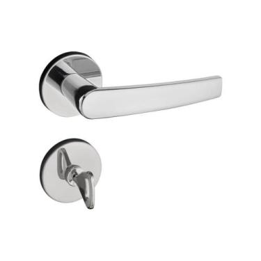 Imagem de Fechadura 401P Concept para Banheiro Cromada Espelhada Pado