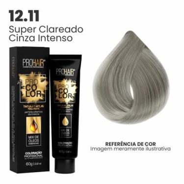 Imagem de Coloração Profissional 60g Pro Color - PROHAIR, 12.11 Super Clareador 