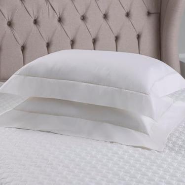 Imagem de Plumasul Jogo de Cama Eterna Farfalla 100% Algodão Percal 200 Fios Solteiro 3 peças Cor Branco Festone Nude