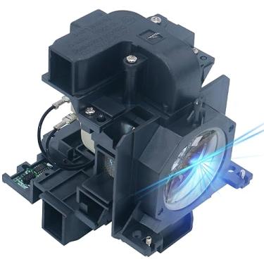 Imagem de QUJXU ET-LAE200 Lâmpada de substituição para projetor de alta qualidade com invólucro para Panasonic PT-EX500E PT-EW530EL PT-EW530E PT-EW630EL PT-EW630E PT-EX500EL PT-EX600EL PT-EZ570E PT-EX600E