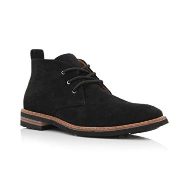 Imagem de Ferro Aldo Bota masculina casual cano médio Desert Chukka, Camurça preta (Pablo), 42