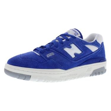 Imagem de New Balance Tênis masculino 550, Azul/branco, 39