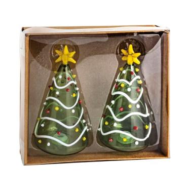 Imagem de Mud Pie Conjunto de coqueteleira de árvore de Natal