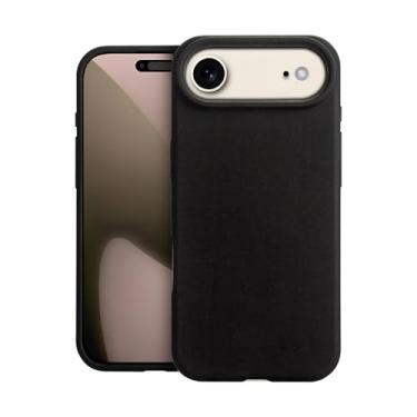Imagem de Gshield Capa Case Capinha Silicon Premium com Interior em Microfibra Antiderrapante Proteção Contra Impressão Digital, Arranhões, Quedas e Impactos para (Preta, iPhone Air)