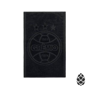 Imagem de Toalha De Academia E Mão 33X50 Buettner Grêmio Preto