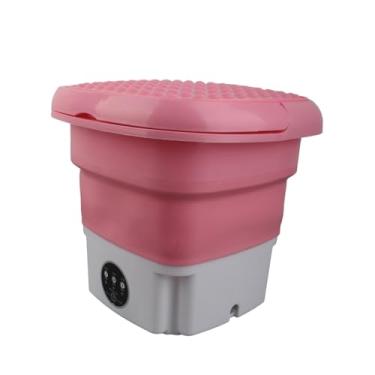 Imagem de Zerodis Mini Máquina de Lavar Potável Lavadoras Portáteis Lavadora de Meias Com Motor de Alta Velocidade Adequado para Dormitórios Apartamentos Lares de Idosos Camping Camping Mini Washing Machine