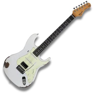 Imagem de Guitarra Tagima Strato Tga580 Ow Hss Relic Olympic White