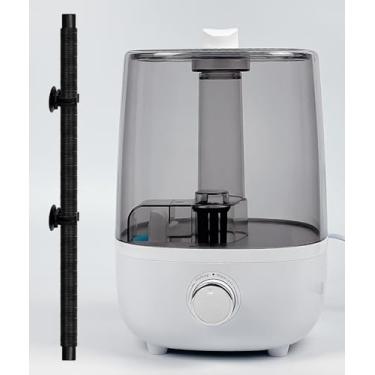 Imagem de Reptile Fogger Humidifier Fog Machine Mister with 4L Visible Tank，with Dry-Run Protection Compatible with All Terrariums and Enclosures, Ideal for Reptiles/Amphibians/Plants/Herps/Vivarium/Moss