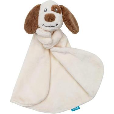 Imagem de Naninha para Bebê Extra Macio - Cachorrinho - Buba, Creme, Cachorro