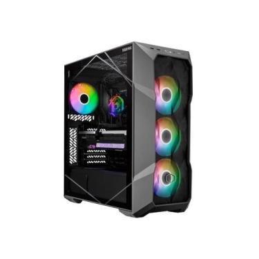 Imagem de Gabinete Gamer Cooler Master TD500 MAX Lateral de Vidro TEMP Mini ITX/