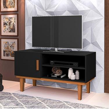 Imagem de Rack Denver Preto/canela - Carmolar