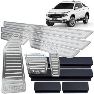 Imagem de Descanso Pedaleira Aut Soleira Toro Ranch 2016 A 2021 Prata