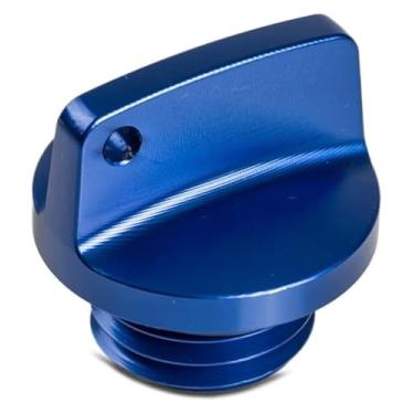 Imagem de Tampão de enchimento de óleo M20 x 2,5 compatível com 696 796 821 1200 1100 1200S 899 1199 1299 (azul)