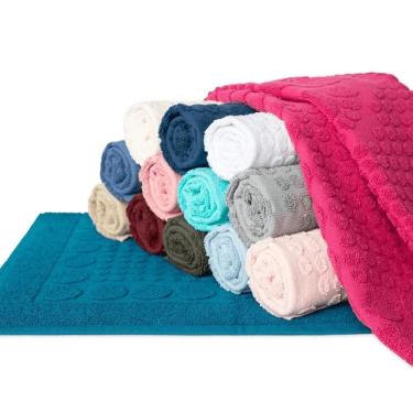 Imagem de Tapete Toalha Madison 50x70 cm - Rosa Blush - Lufamar