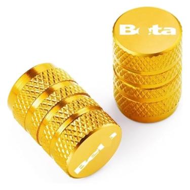 Imagem de Compatível com RR 125 200 350 390 430 450 480 2T SM 4T LC 50 Enduro Evo 250 300 80 Junior Senior Tampas de válvula de pneu de motocicleta de alumínio (ouro)