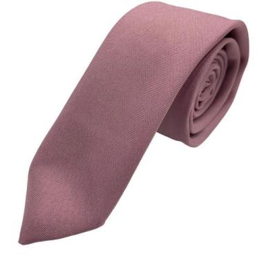 Imagem de Rosê oxford - gravata para casamentos e congresso - Dmais Gravatas, Ro