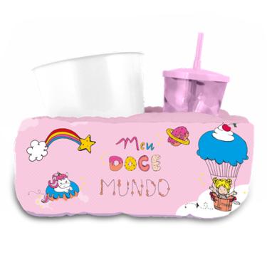 Imagem de Almofada para Pipoca Individual Kids - Meu Doce Mundo